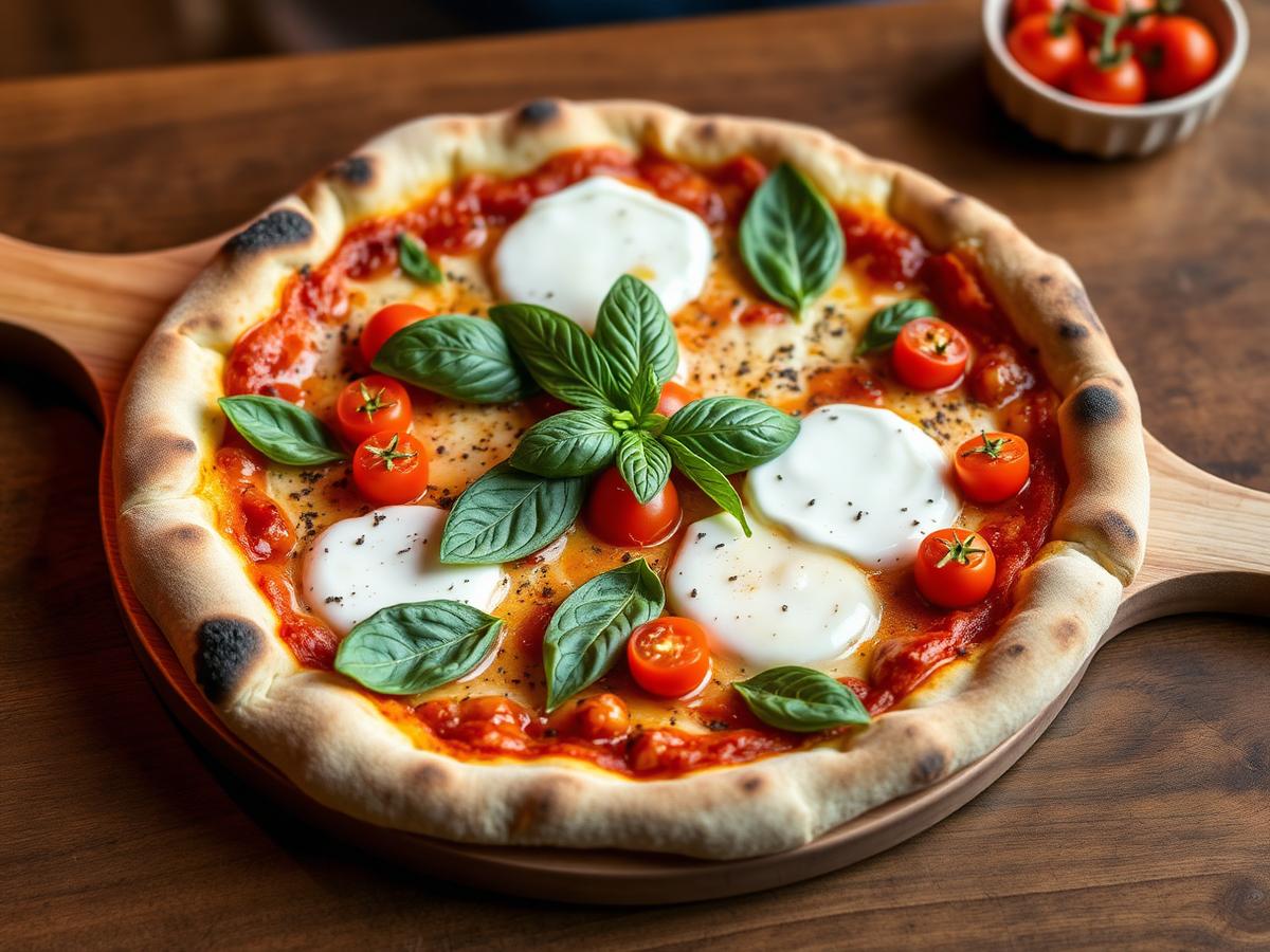 Holzofen-Pizza-Rettung